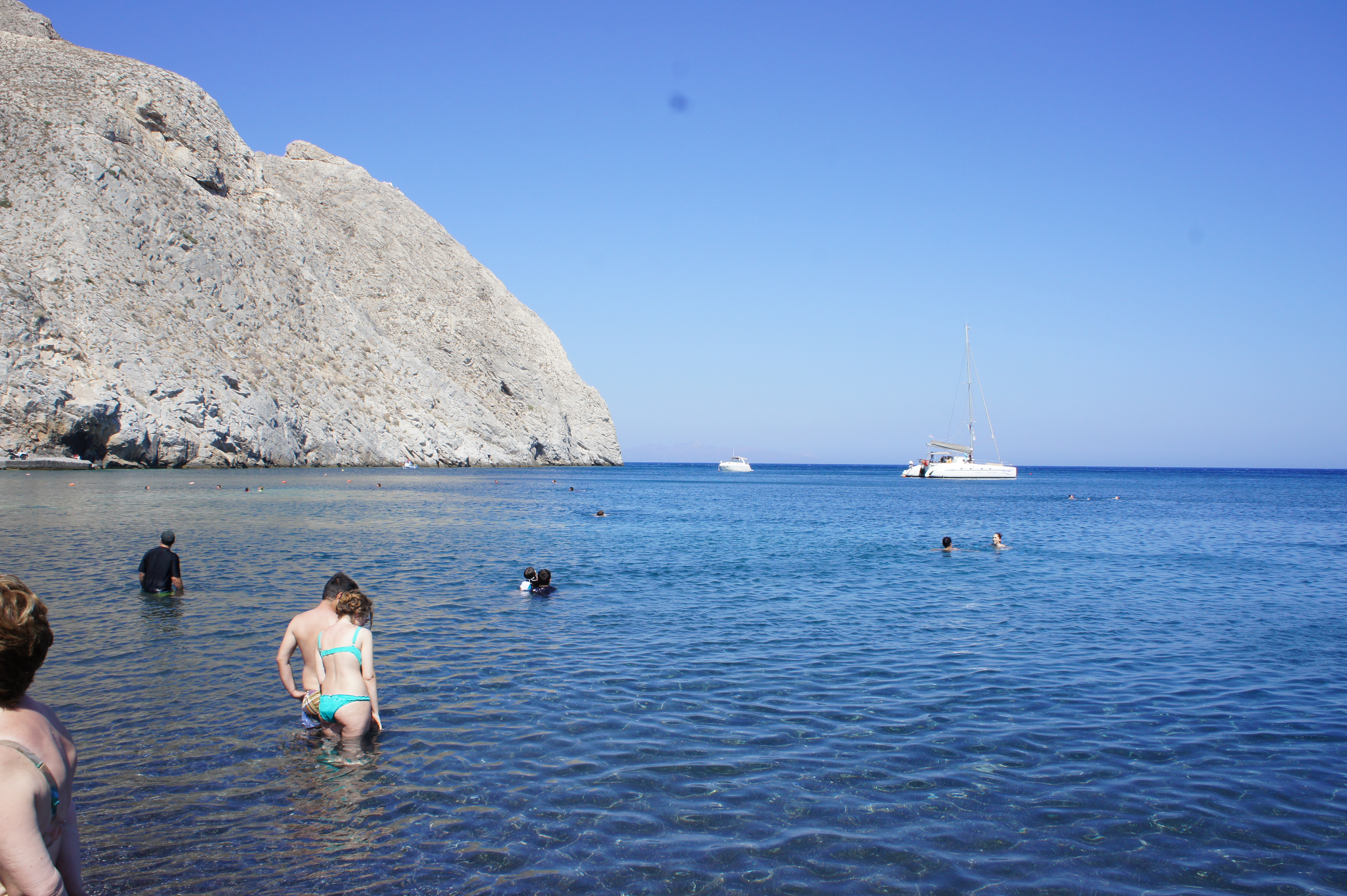 Perissa beach